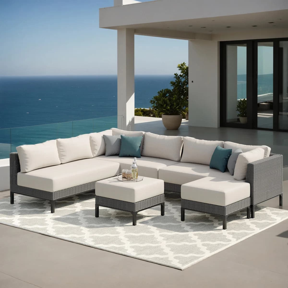 Sirio Aberdeen 5 Piece in Beige image 3