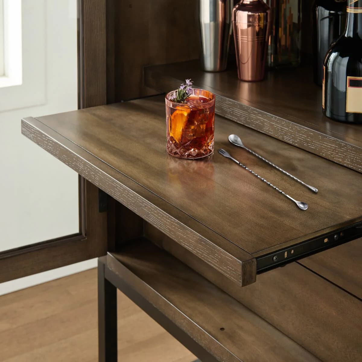 Bayside Furnishings Brentley Wine Cabinet image 4