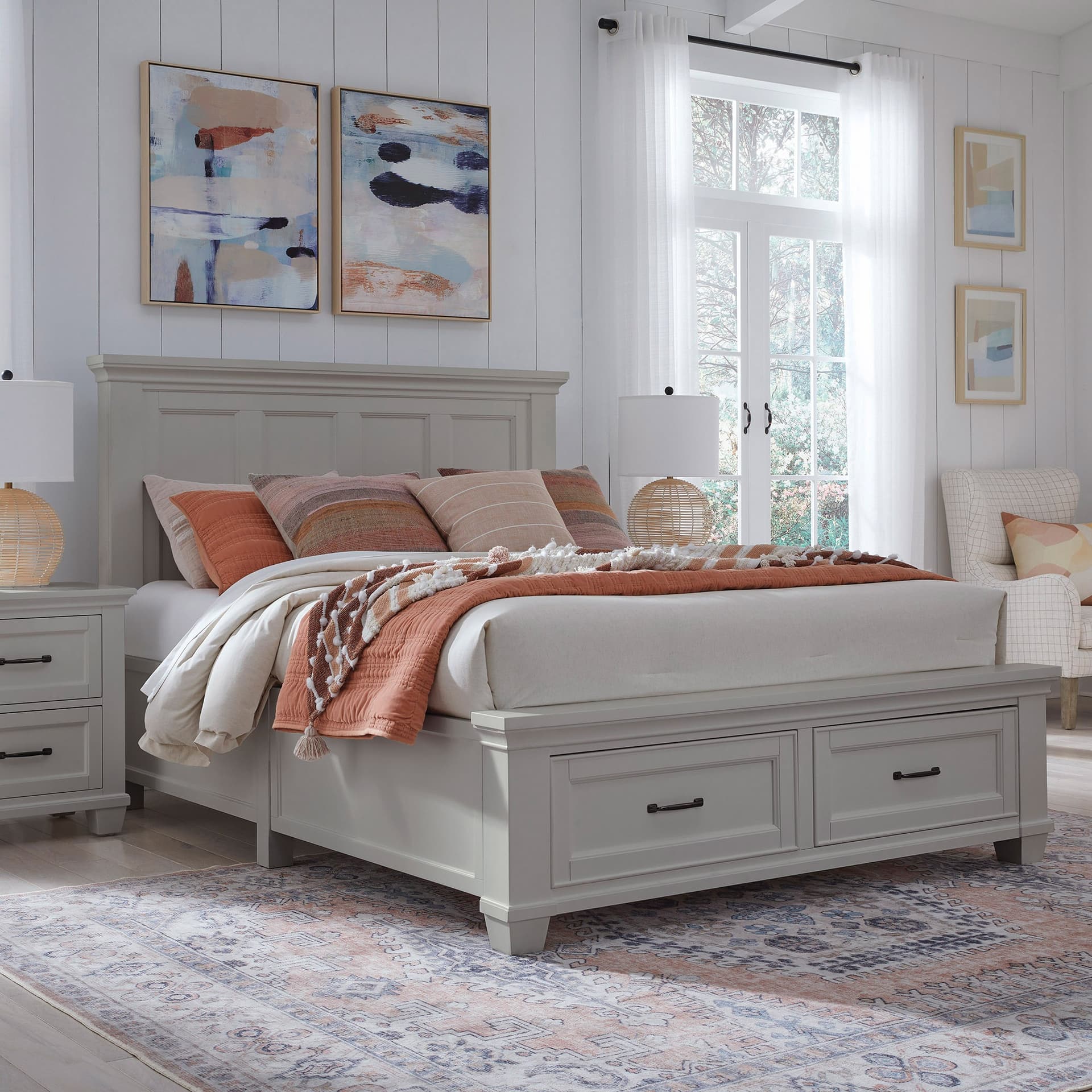 Hughes Storage Bed, Queen