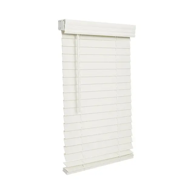 Lotus & Windoware 59x36 in. Faux Wood Cordless Blind image 2