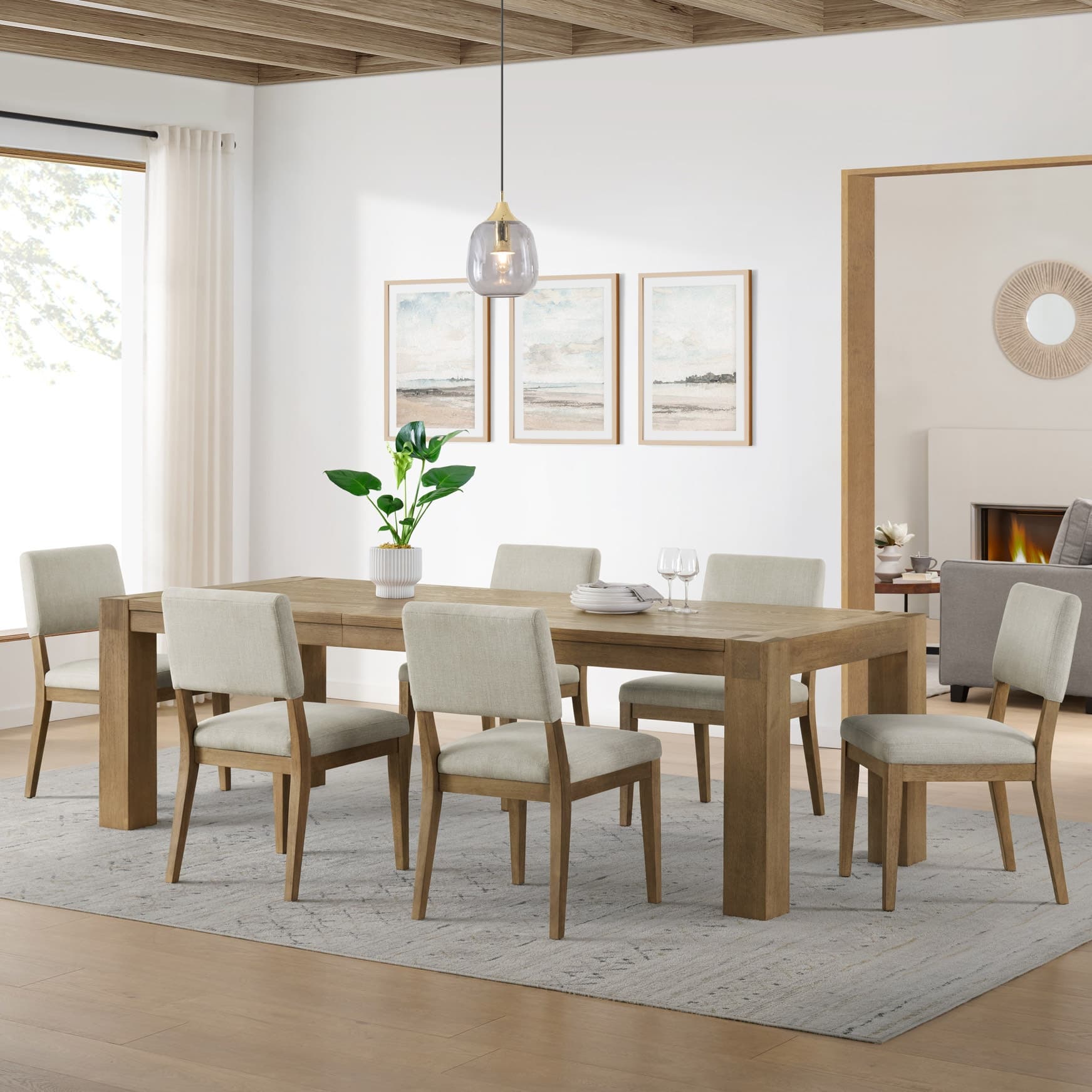 Cowen Dining Table and 6 Chairs
