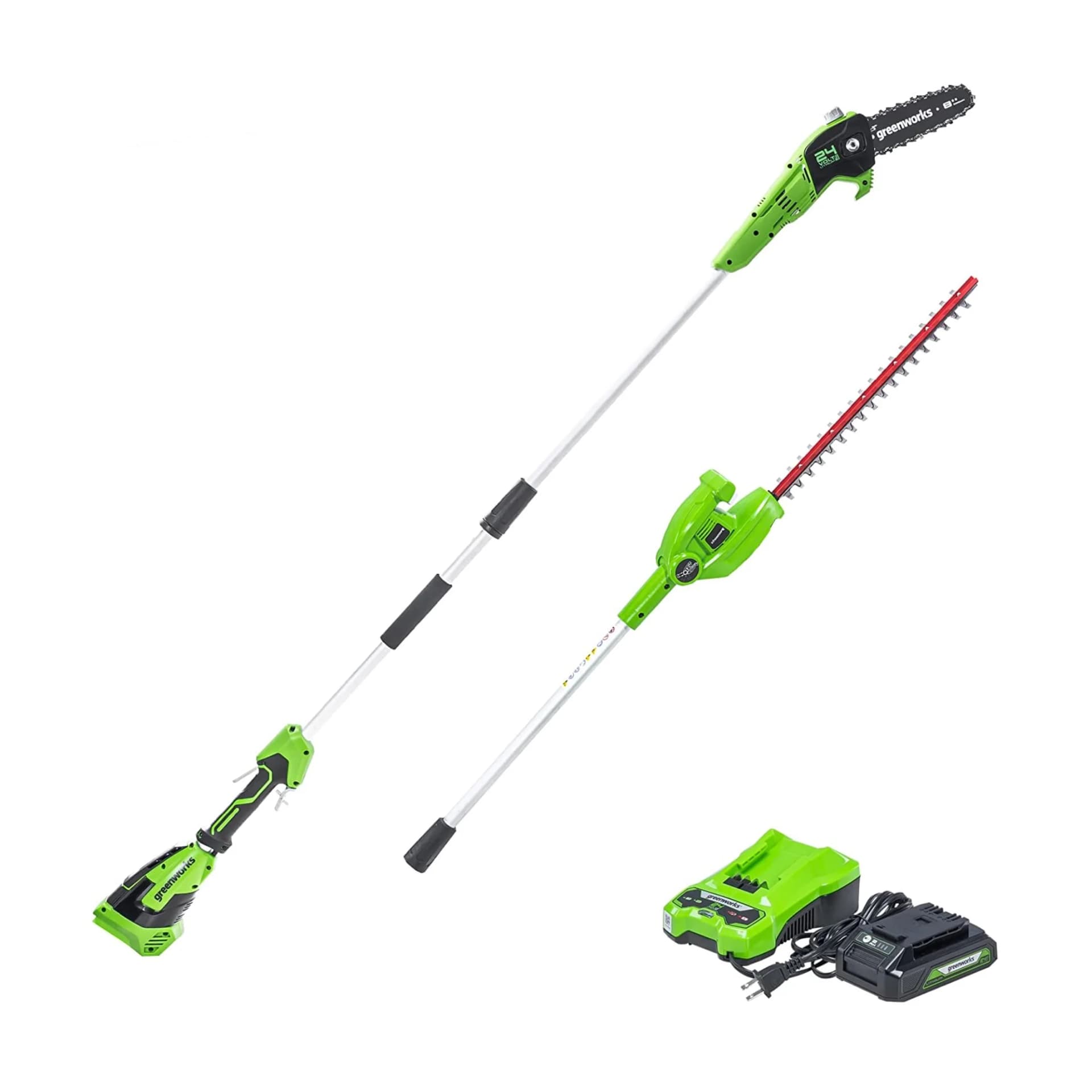 24V Polesaw Greenworks image 7