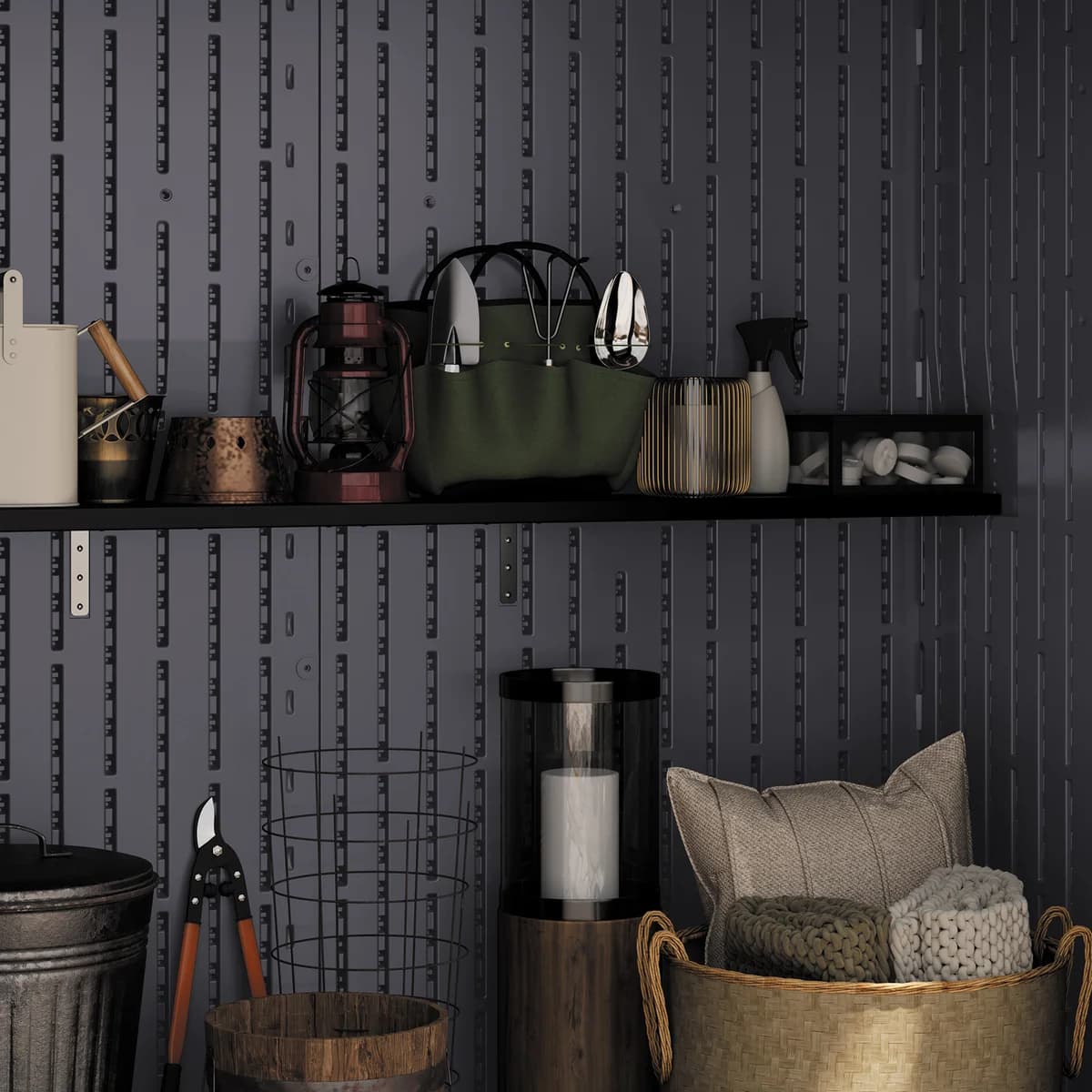 Suncast 7' x 4' Vertical Storage Shed image 7