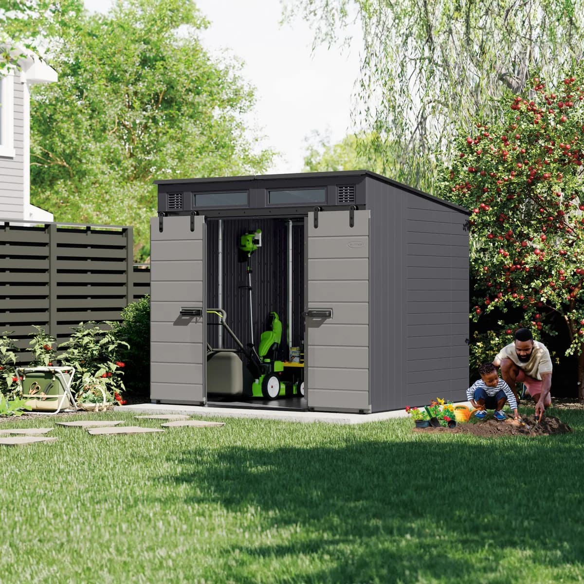 Suncast 8' x 7' Storage Shed image 2