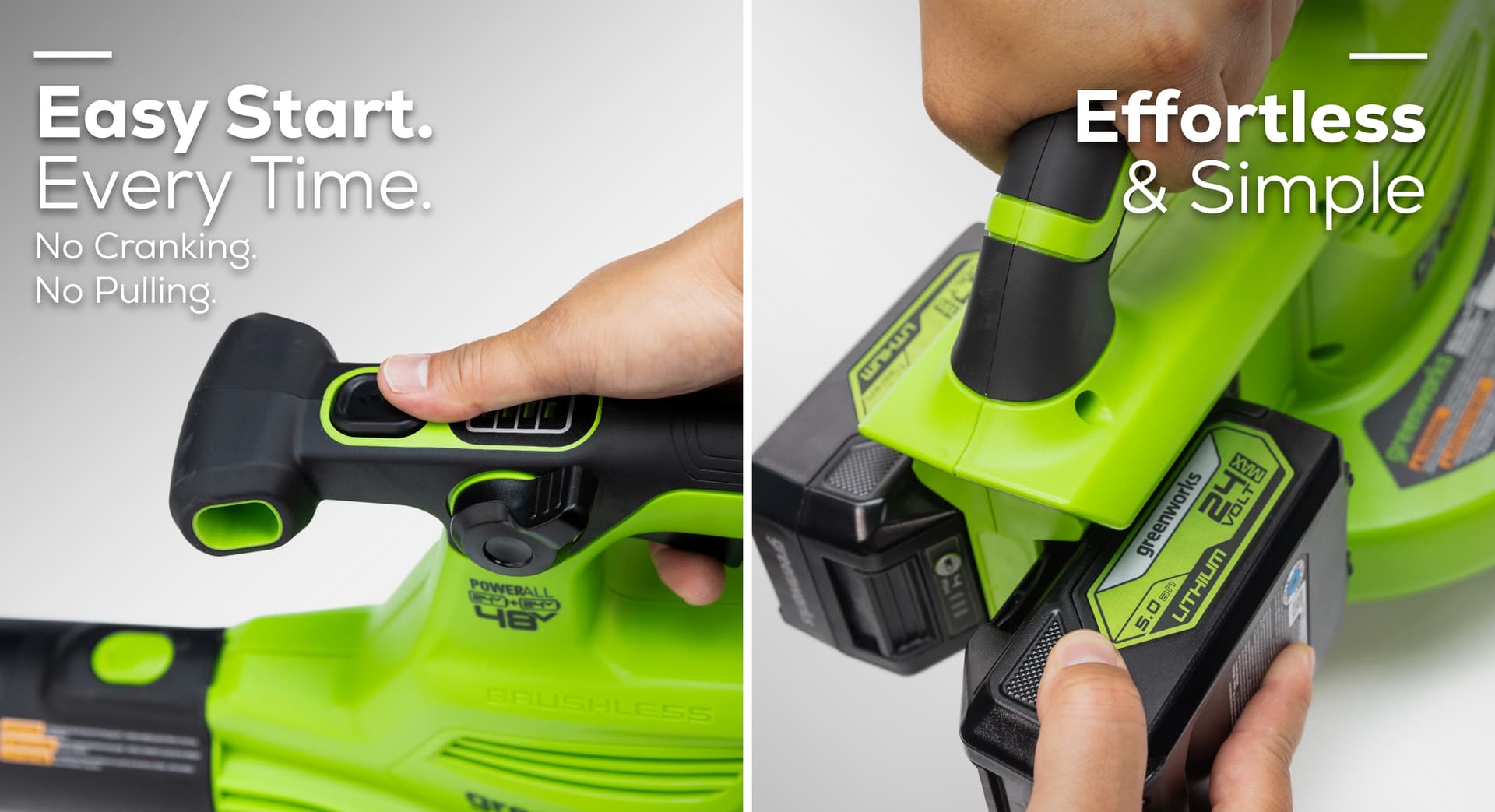 Greenworks 24v Blower Vacuum image 3