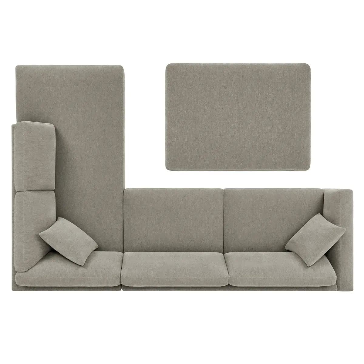 Thomasville Walsen Sectional with Storage Ottoman image 3