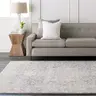 WorldWeavers Area Rug, 7'10" Round, Charcoal, Light Gray, Beige image 2