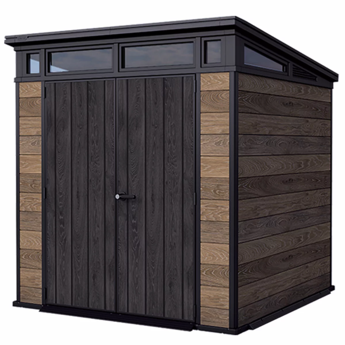 Keter DecoCoat 7x7 Premium Modern Outdoor Storage Shed — Brand New ...