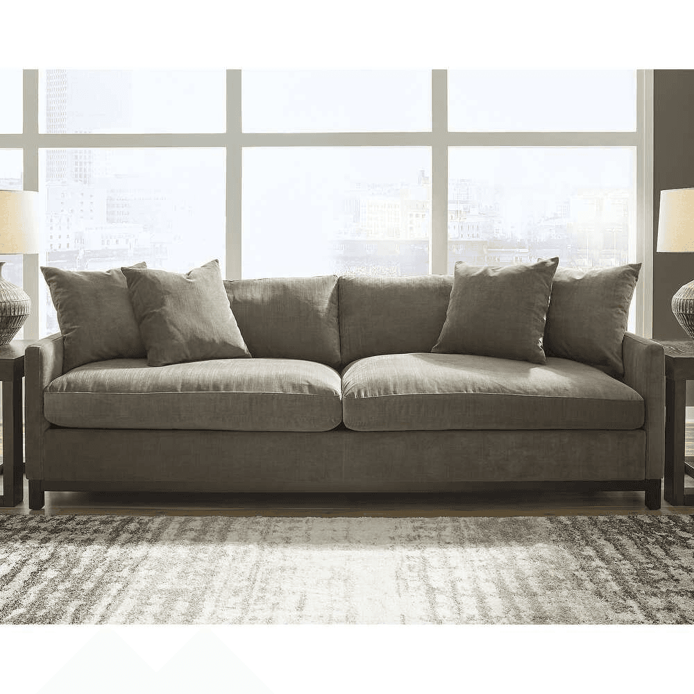 Signature Design by Ashley Zavalla Beige/Gray Sofa, 2-Piece Set