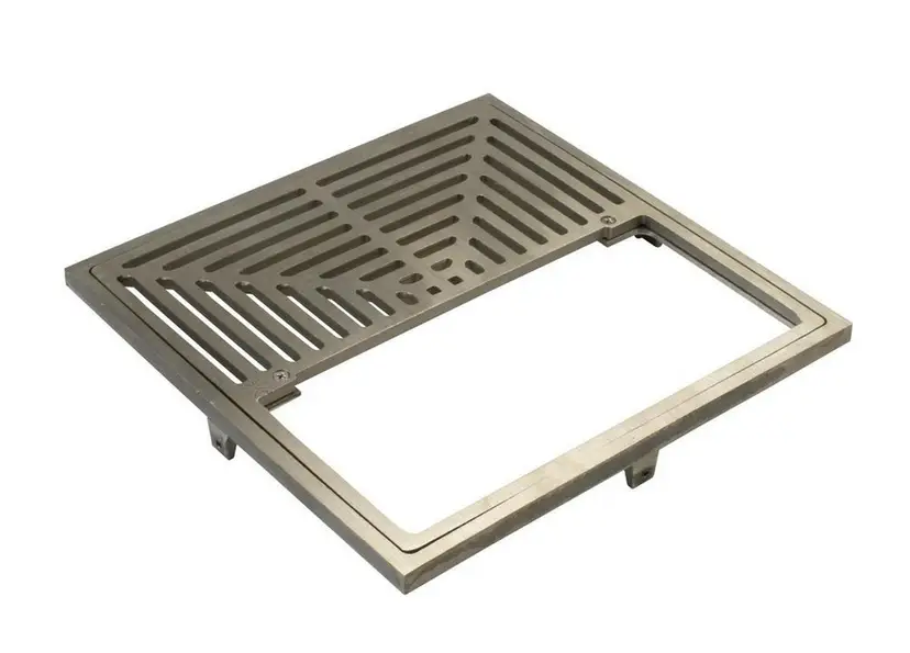 Sioux Chief 861 Series 1/2 in. Square Grate in Nickel Bronze image 2