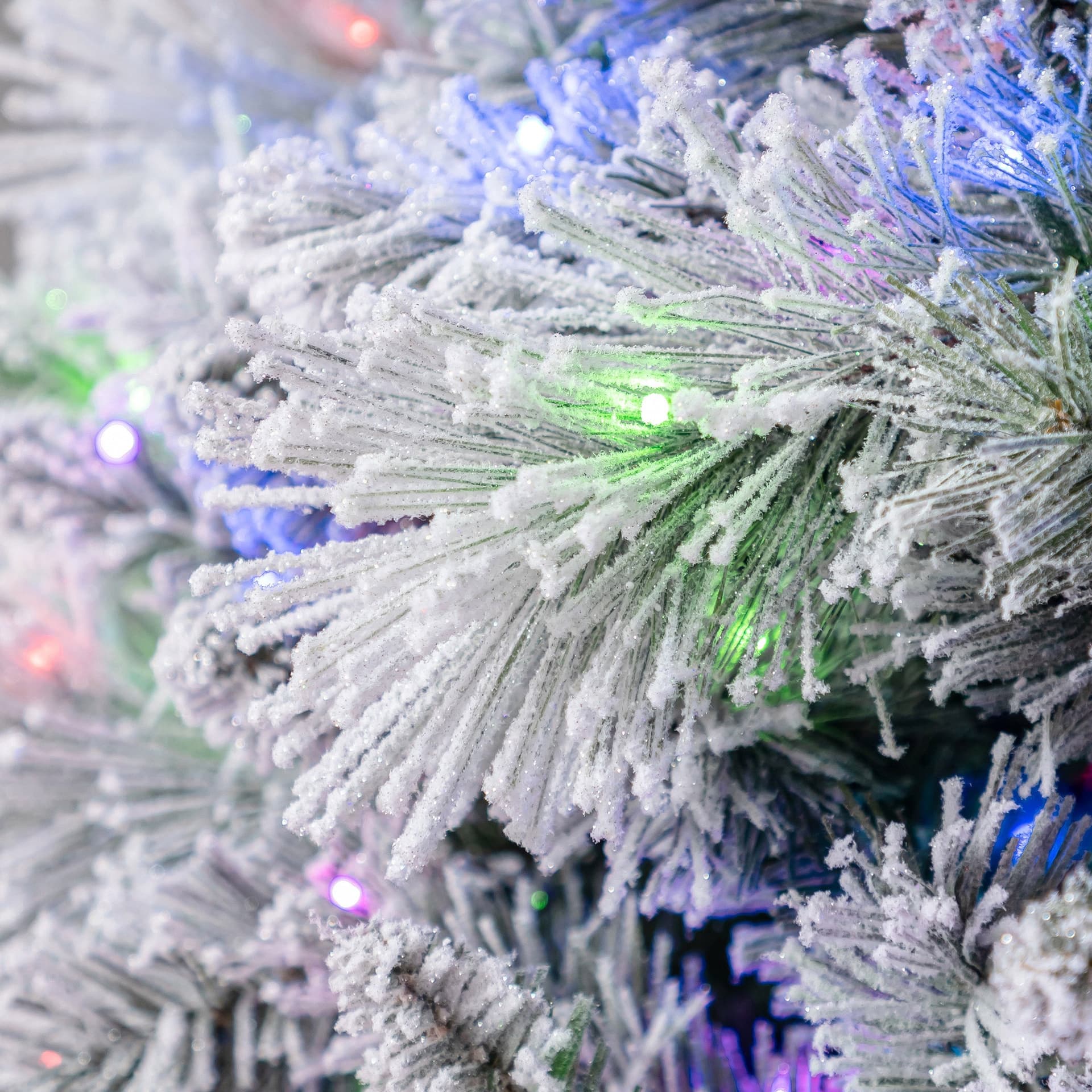 7.5 Prelit Flocked Micro LED with Twinkle image 4