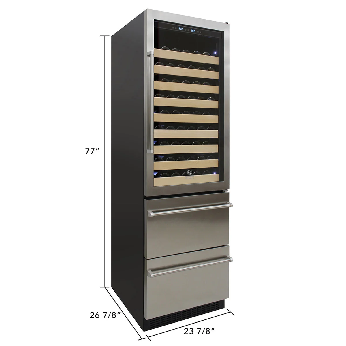 Vinotemp 108-Bottle Wine Cooler (EL-BWC108SS) image 4