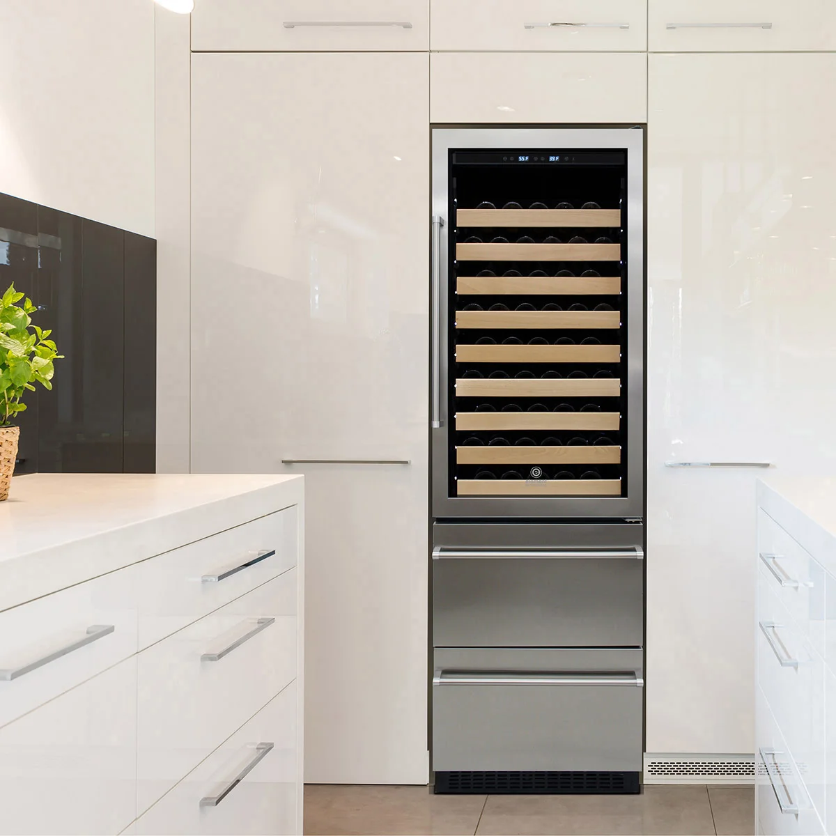 Vinotemp 108-Bottle Wine Cooler (EL-BWC108SS) image 5