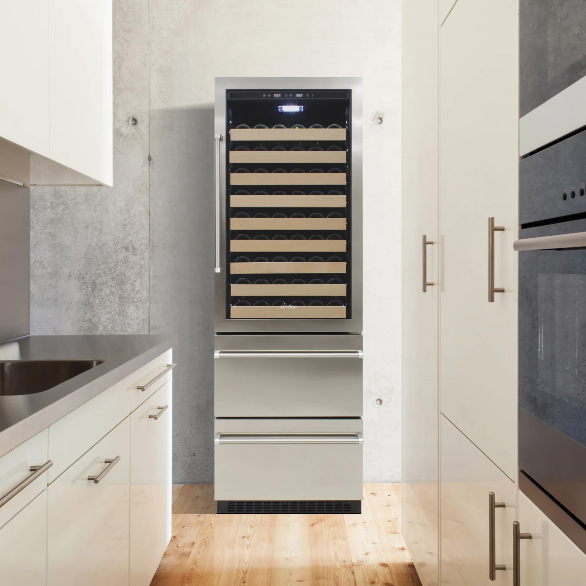 Vinotemp 108-Bottle Wine Cooler (EL-BWC108SS) image 7