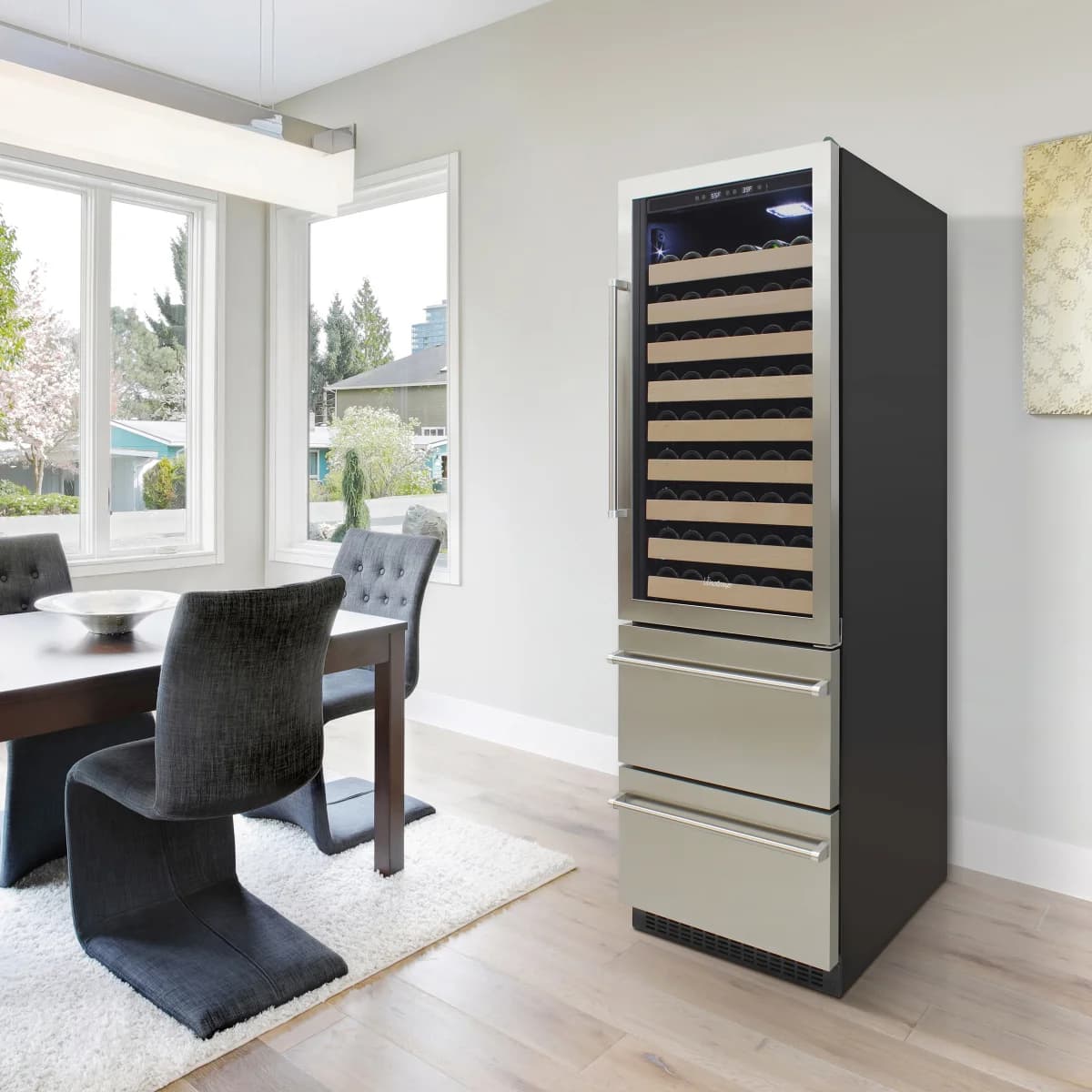 Vinotemp 108-Bottle Wine Cooler (EL-BWC108SS) image 8
