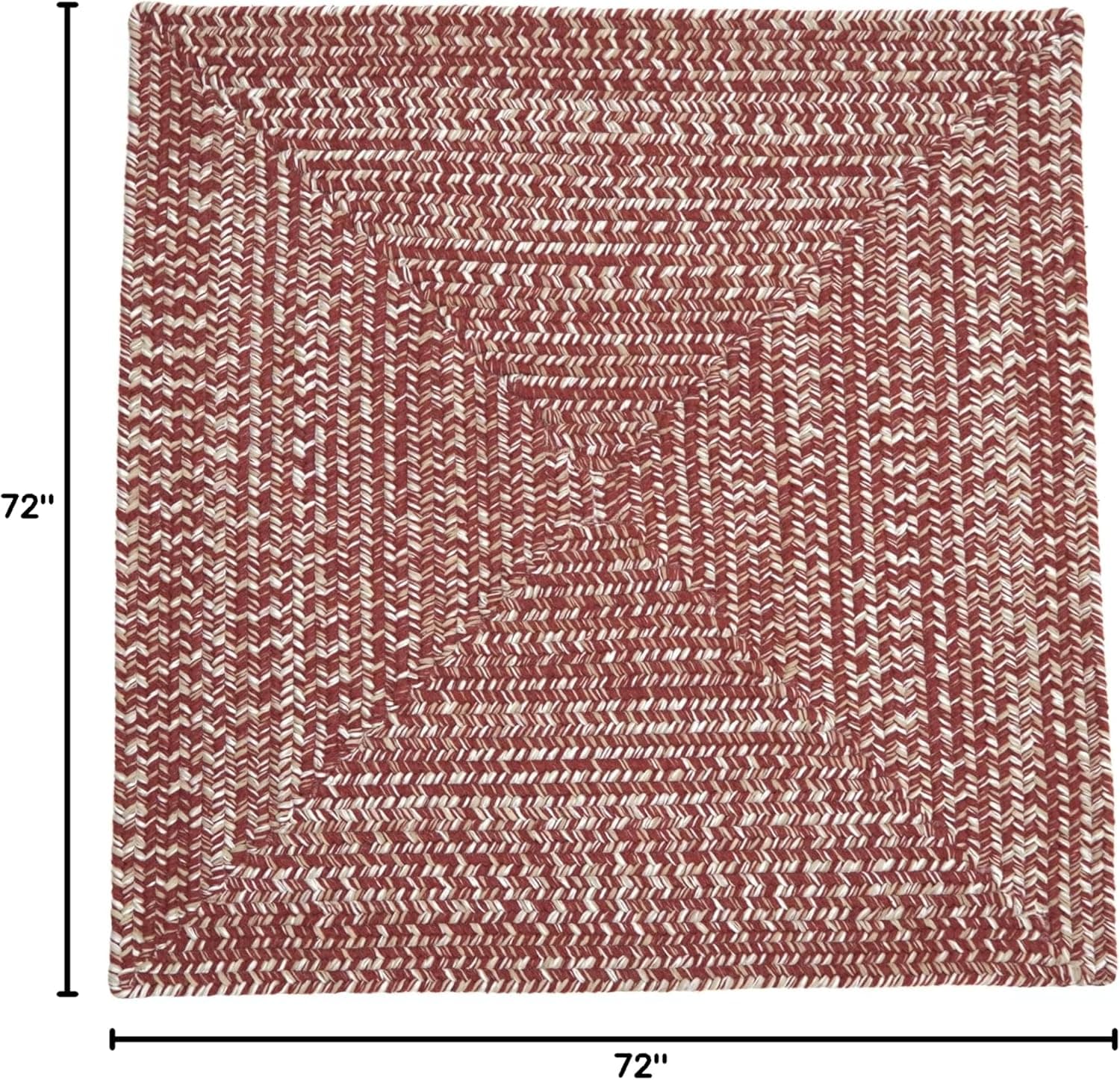 Colonial Mills Macon Tweed Square - Toasted Red 6x6 image 7
