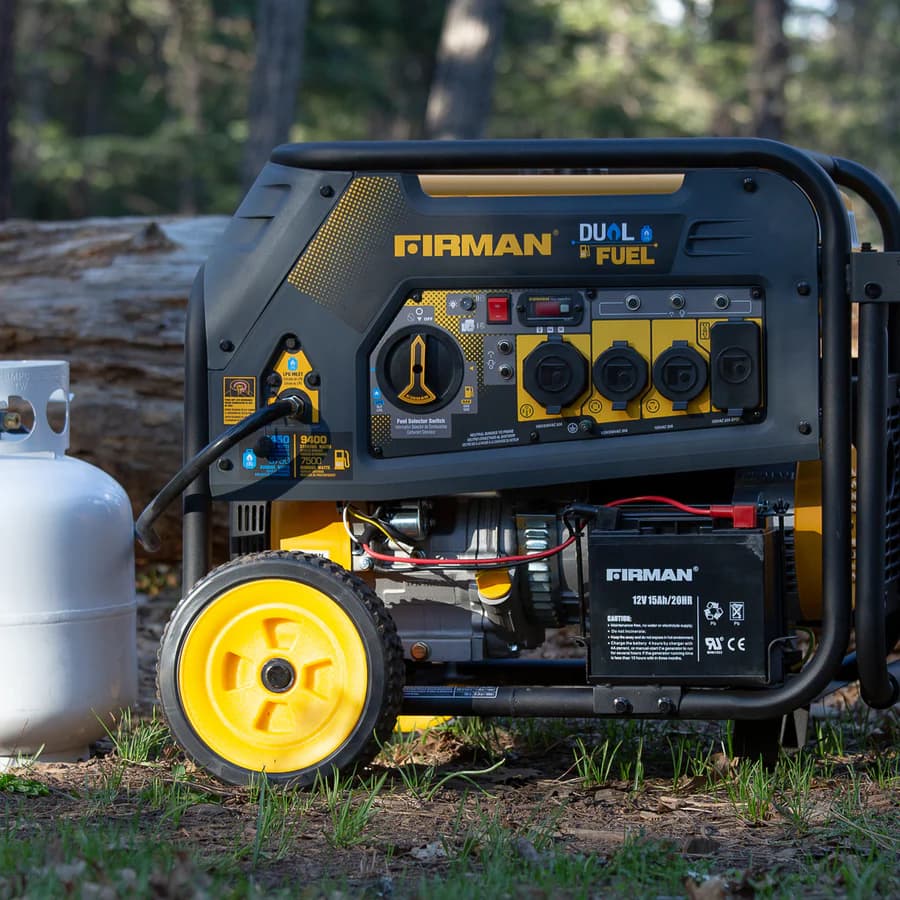 Firman 7500W Running / 9400W Peak Dual Fuel Generator image 9