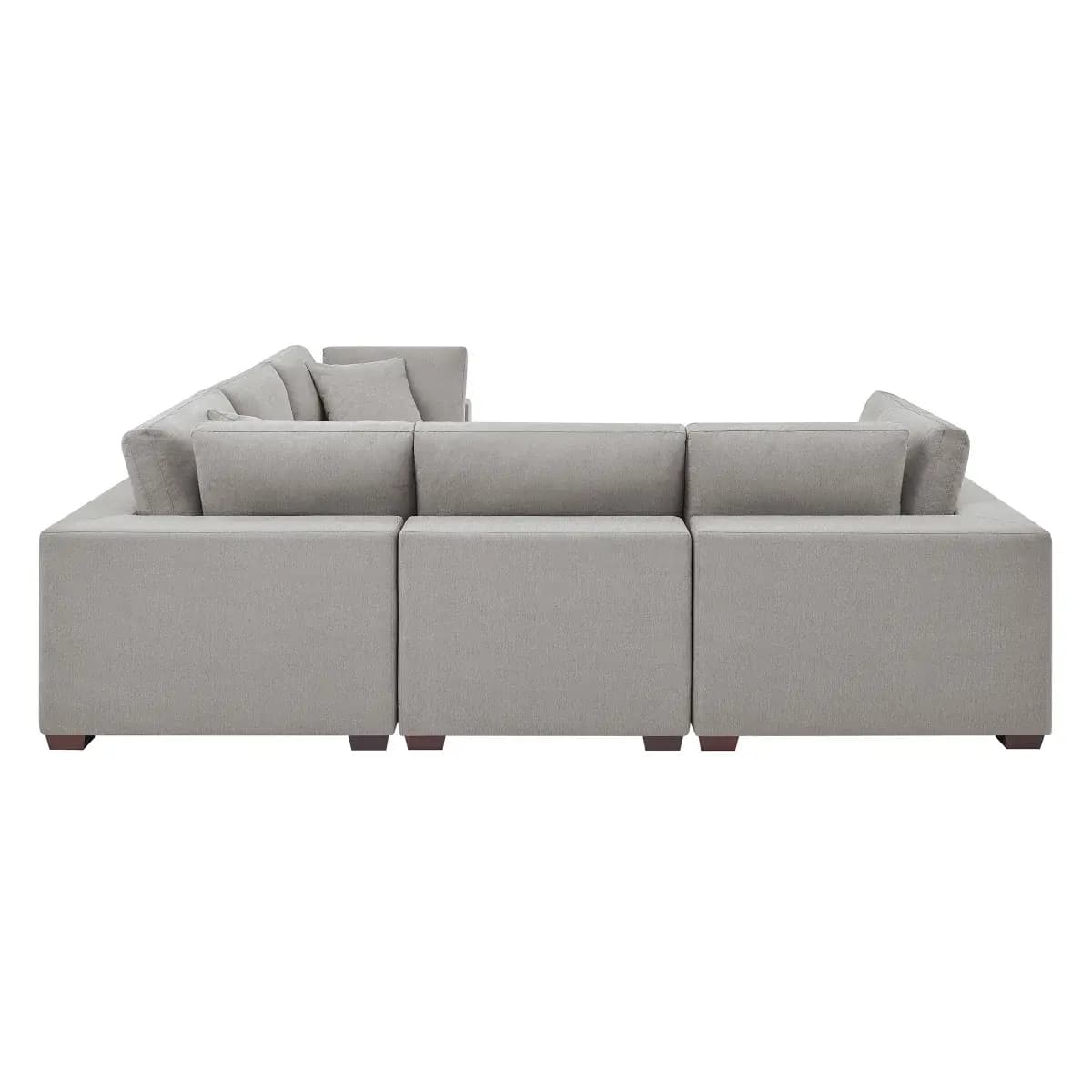 Thomasville Lowell 6-piece Modular Sectional, Light Gray | Francis