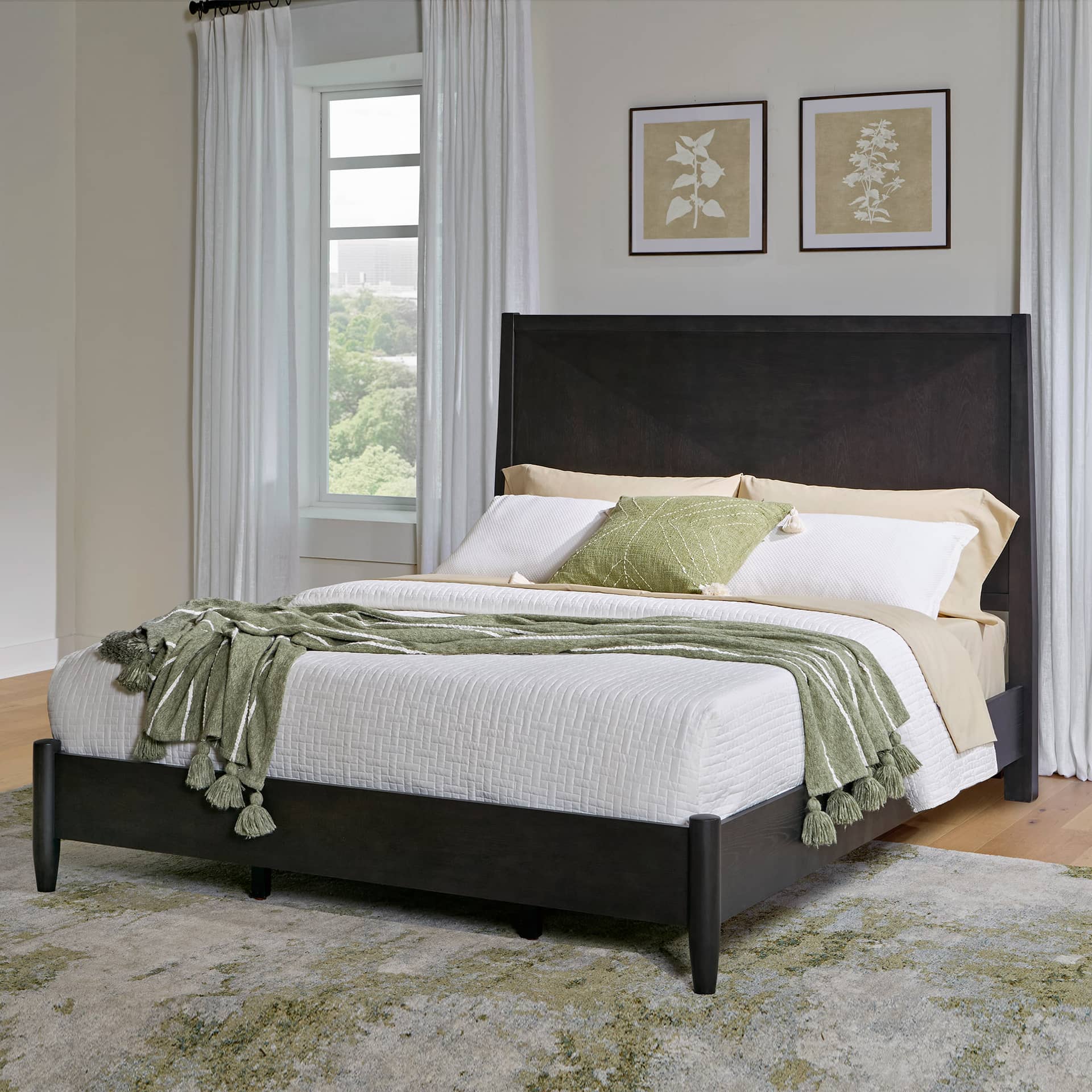 Redmond Panel Bed Frame, Queen